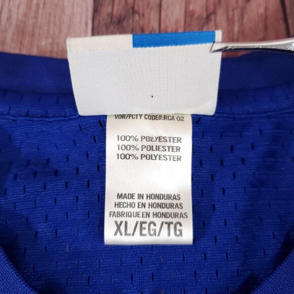 *FLAWS* Adidas Mens XL Julius Erving #6 76ers NBA Hardwood Classics Jersey - Picture 13 of 16